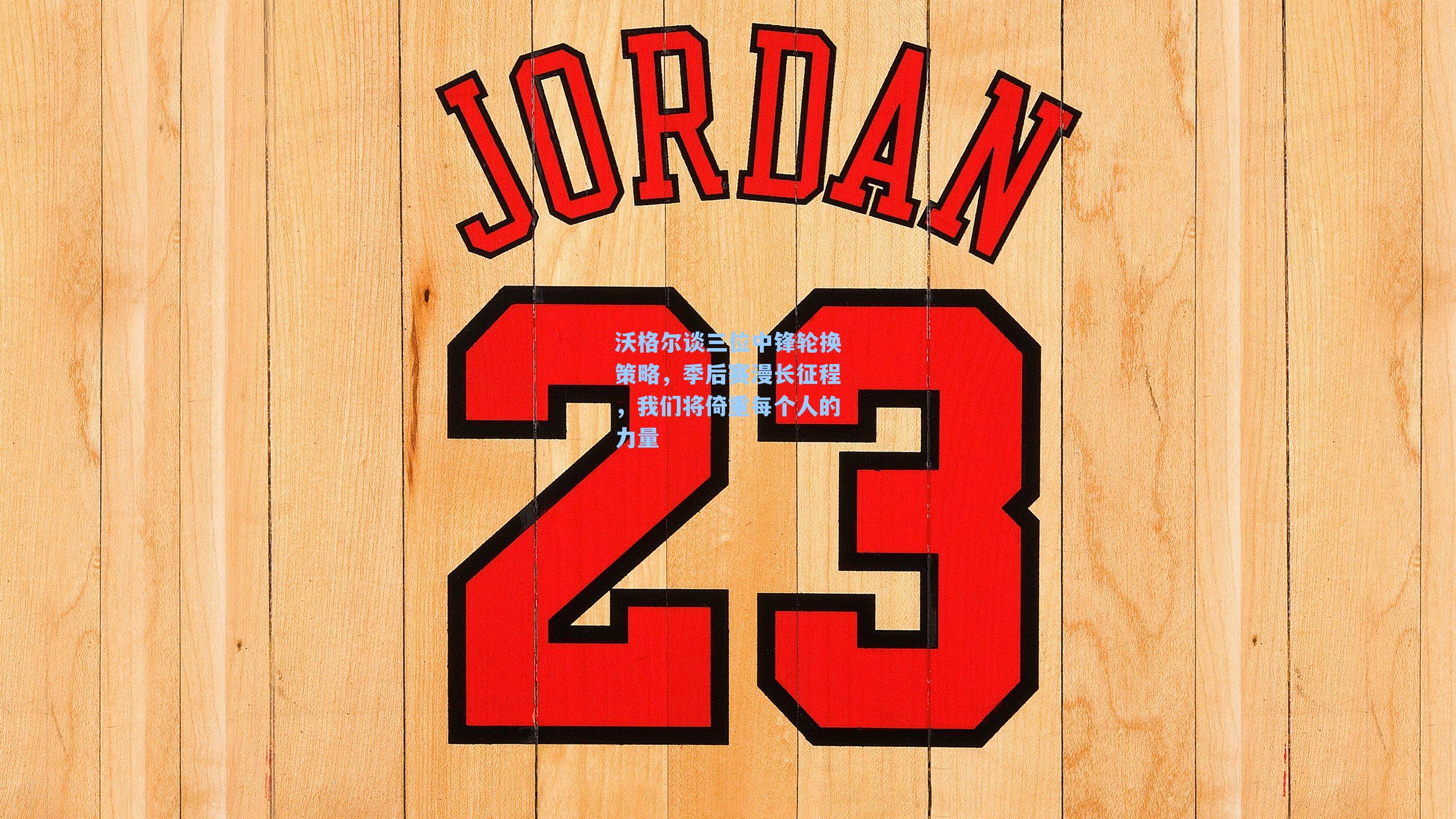 沃格尔谈三位中锋轮换策略,季后赛漫长征程,我们将倚重每个人的力量